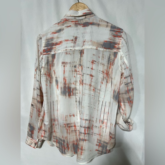 Calvin Klein collection women’s botton down shirt size M - Picture 2 of 3